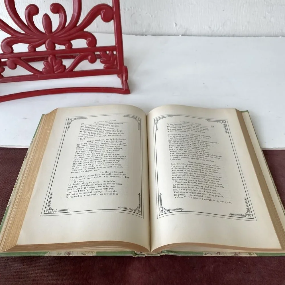 The Poetical Works Of Jean Ingelow 1894 1863 19th Century English Poetry Floral
